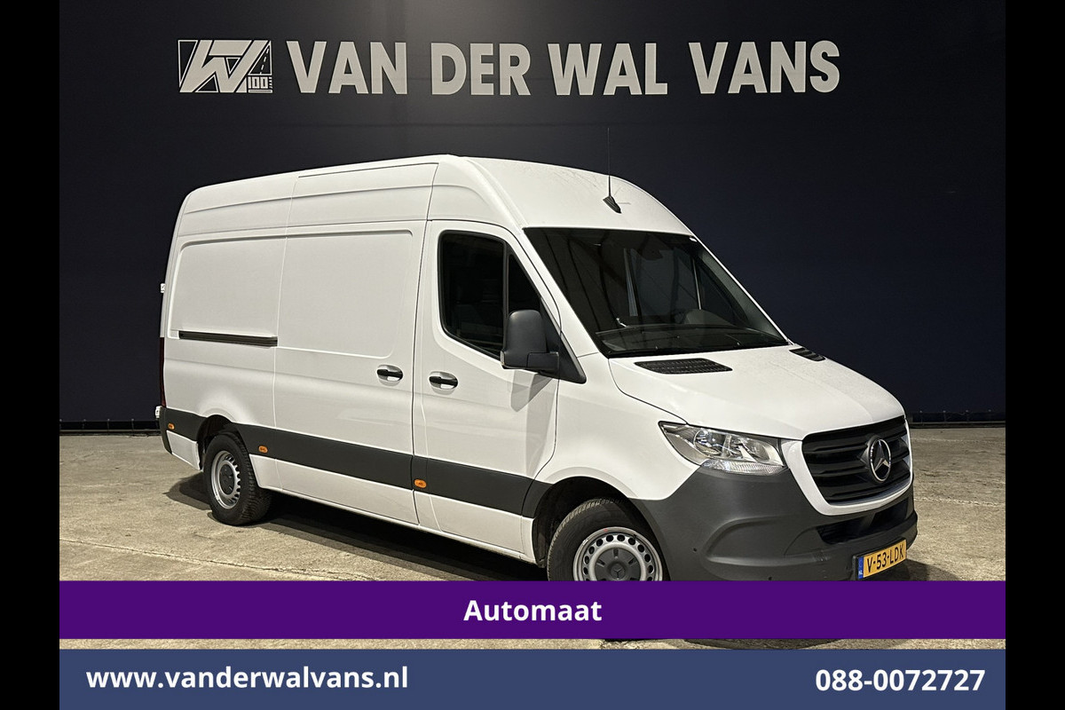 Mercedes-Benz Sprinter 317 CDI 170pk 9G-Tronic Automaat L2H2 Fabrieksgarantie Euro6 Airco | Camera | Navigatie Cruisecontrol, Stoelverwarming, Parkeersensoren, Bijrijdersbank
