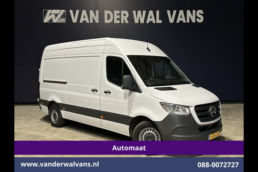 Mercedes-Benz Sprinter 317 CDI 170pk 9G-Tronic Automaat L2H2 Fabrieksgarantie Euro6 Airco | Camera | Navigatie Cruisecontrol, Stoelverwarming, Parkeersensoren, Bijrijdersbank