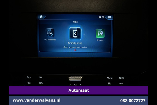 Mercedes-Benz Sprinter 317 CDI 170pk 9G-Tronic Automaat L2H2 Fabrieksgarantie Euro6 Airco | Camera | Navigatie Cruisecontrol, Stoelverwarming, Parkeersensoren, Bijrijdersbank