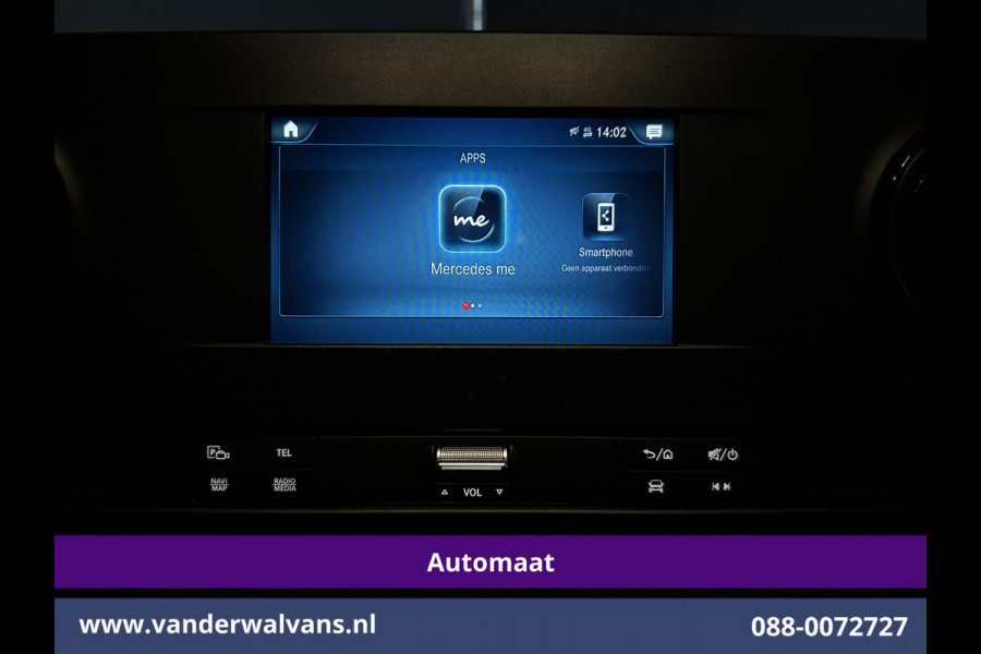 Mercedes-Benz Sprinter 317 CDI 170pk 9G-Tronic Automaat L2H2 Fabrieksgarantie Euro6 Airco | Camera | Navigatie Cruisecontrol, Parkeersensoren, Stoelverwarming, Bijrijdersbank