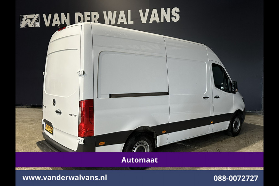 Mercedes-Benz Sprinter 317 CDI 170pk 9G-Tronic Automaat L2H2 Fabrieksgarantie Euro6 Airco | Camera | Navigatie Cruisecontrol, Parkeersensoren, Stoelverwarming, Bijrijdersbank