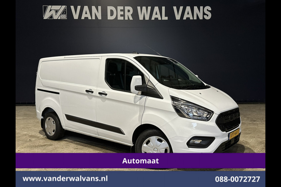 Ford Transit Custom 2.0 TDCI Automaat L1H1 Euro6 Airco | Apple Carplay | Camera | Cruisecontrol | Trekhaak parkeersensoren, verwarmde voorruit