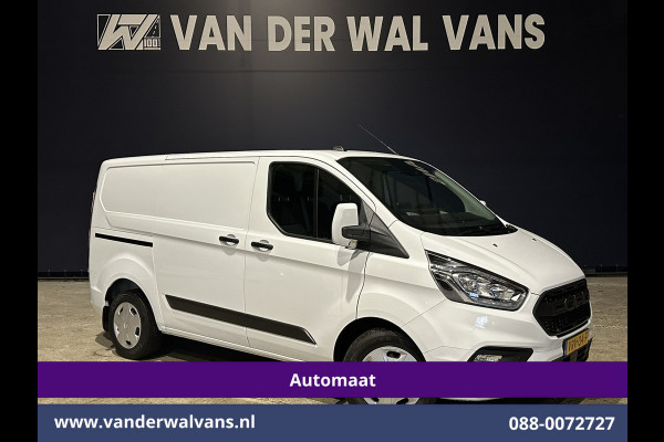 Ford Transit Custom 2.0 TDCI 130pk Automaat L1H1 Euro6 Airco | Camera | LED | Apple Carplay | Cruisecontrol Parkeersensoren, Trekhaak, Verwarmde voorruit, Bijrijdersbank