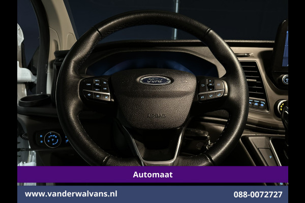 Ford Transit Custom 2.0 TDCI 130pk Automaat L1H1 Euro6 Airco | Camera | LED | Apple Carplay | Cruisecontrol Parkeersensoren, Trekhaak, Verwarmde voorruit, Bijrijdersbank
