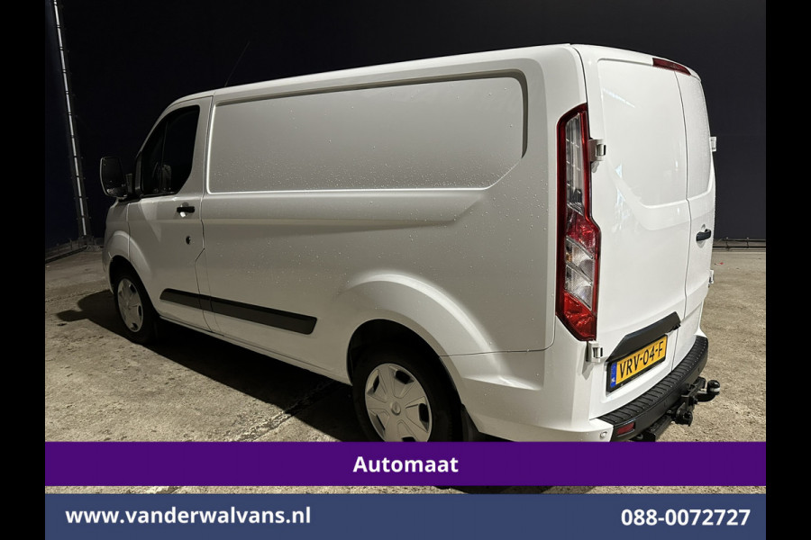 Ford Transit Custom 2.0 TDCI 130pk Automaat L1H1 Euro6 Airco | Camera | LED | Apple Carplay | Cruisecontrol Parkeersensoren, Trekhaak, Verwarmde voorruit, Bijrijdersbank