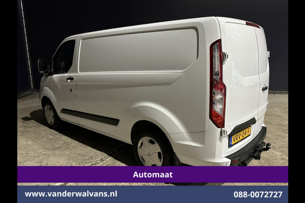 Ford Transit Custom 2.0 TDCI 130pk Automaat L1H1 Euro6 Airco | Camera | LED | Apple Carplay | Cruisecontrol Parkeersensoren, Trekhaak, Verwarmde voorruit, Bijrijdersbank