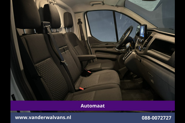 Ford Transit Custom 2.0 TDCI 130pk Automaat L1H1 Euro6 Airco | Camera | LED | Apple Carplay | Cruisecontrol Parkeersensoren, Trekhaak, Verwarmde voorruit, Bijrijdersbank