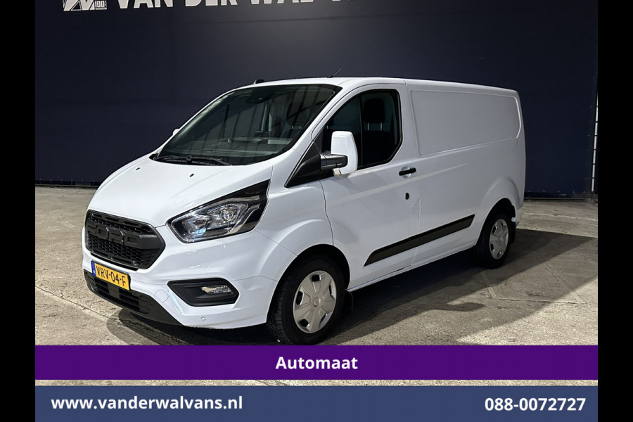 Ford Transit Custom 2.0 TDCI 130pk Automaat L1H1 Euro6 Airco | Camera | LED | Apple Carplay | Cruisecontrol Parkeersensoren, Trekhaak, Verwarmde voorruit, Bijrijdersbank