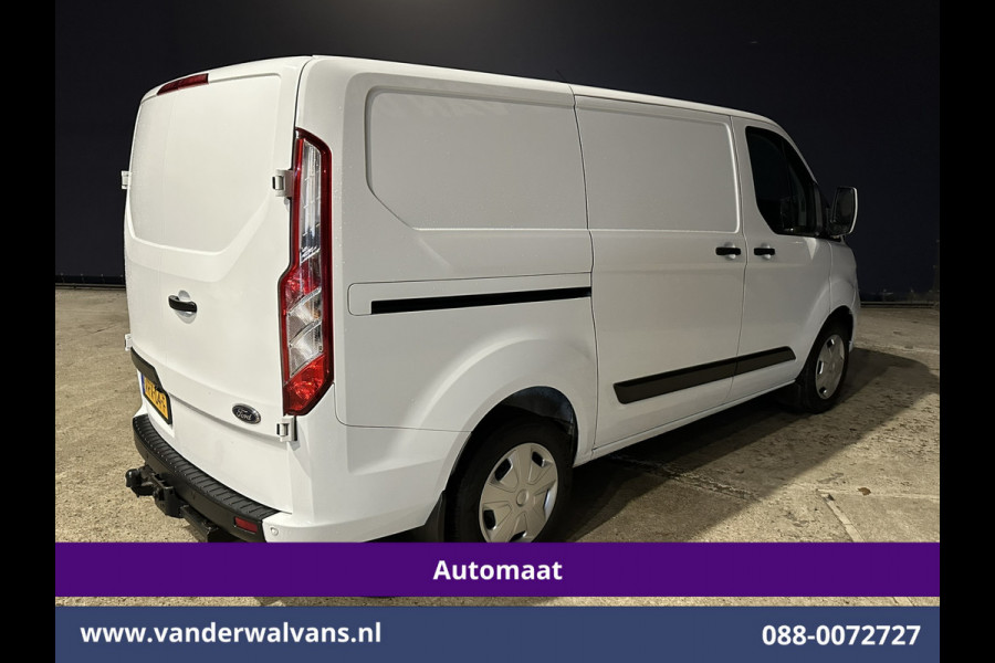 Ford Transit Custom 2.0 TDCI 130pk Automaat L1H1 Euro6 Airco | Camera | LED | Apple Carplay | Cruisecontrol Parkeersensoren, Trekhaak, Verwarmde voorruit, Bijrijdersbank