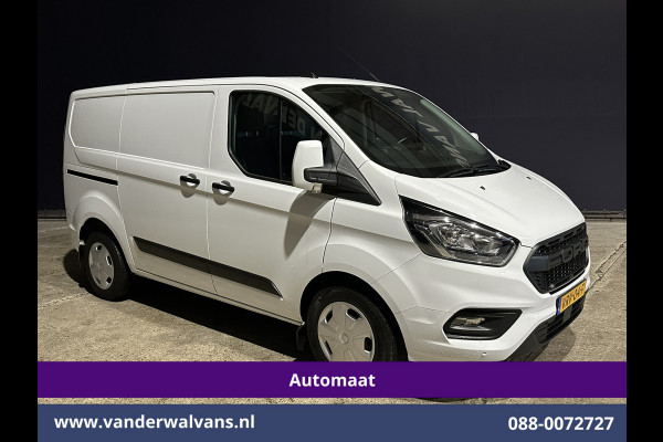 Ford Transit Custom 2.0 TDCI 130pk Automaat L1H1 Euro6 Airco | Camera | LED | Apple Carplay | Cruisecontrol Parkeersensoren, Trekhaak, Verwarmde voorruit, Bijrijdersbank