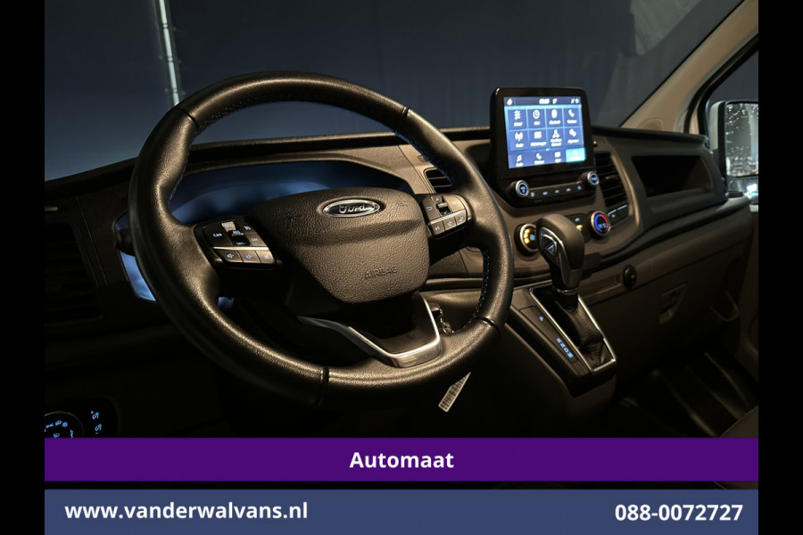 Ford Transit Custom 2.0 TDCI 130pk Automaat L1H1 Euro6 Airco | Camera | LED | Apple Carplay | Cruisecontrol Parkeersensoren, Trekhaak, Verwarmde voorruit, Bijrijdersbank
