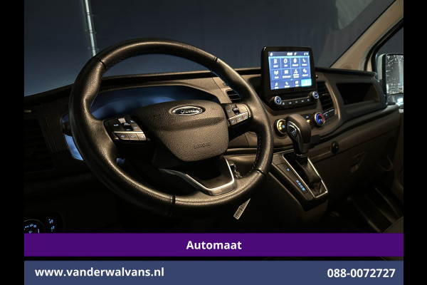 Ford Transit Custom 2.0 TDCI 130pk Automaat L1H1 Euro6 Airco | Camera | LED | Apple Carplay | Cruisecontrol Parkeersensoren, Trekhaak, Verwarmde voorruit, Bijrijdersbank