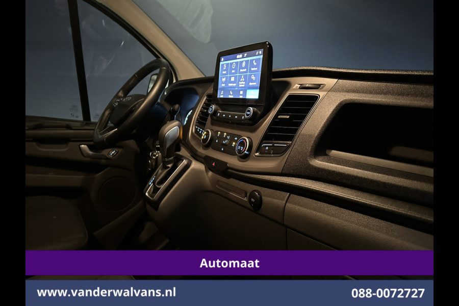 Ford Transit Custom 2.0 TDCI 130pk Automaat L1H1 Euro6 Airco | Camera | LED | Apple Carplay | Cruisecontrol Parkeersensoren, Trekhaak, Verwarmde voorruit, Bijrijdersbank