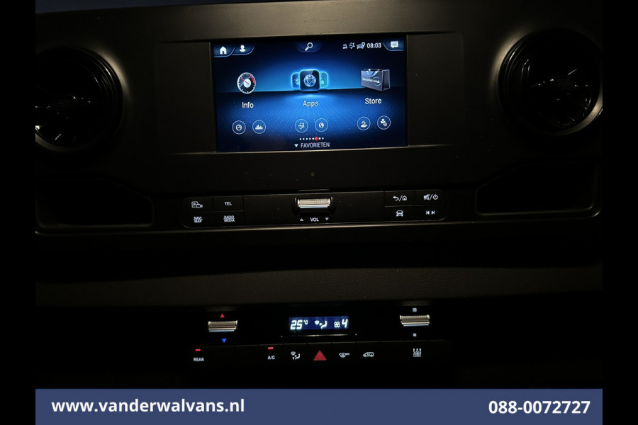 Mercedes-Benz Sprinter 314 CDI 143pk L2H2 Euro6 # Airco | Camera | Navigatie | Apple Carplay | Trekhaak Android Auto, Cruisecontrol, Chauffeursstoel