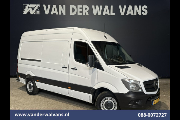 Mercedes-Benz Sprinter 316 CDI 164pk L2H2 Euro6 Airco | 2800kg Trekhaak | Cruisecontrol | Luchtgeveerde Stoel parkeersensoren, chauffeursstoel