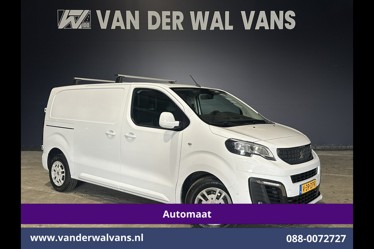 Peugeot Expert 1.6 BlueHDI Automaat L2H1 Euro6 Airco | 2x zijdeur | Trekhaak | Camera | Apple Carplay | Android Auto Cruisecontrol, Parkeersensoren, Stoelverwarming, Bijrijdersbank