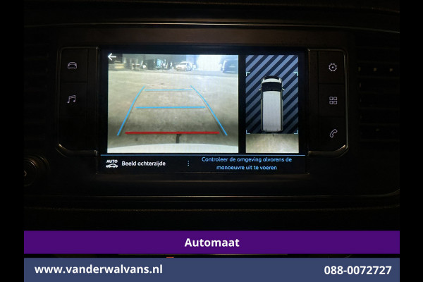 Peugeot Expert 1.6 BlueHDI Automaat L2H1 Euro6 Airco | 2x zijdeur | Trekhaak | Camera | Apple Carplay | Android Auto Cruisecontrol, Parkeersensoren, Stoelverwarming, Bijrijdersbank