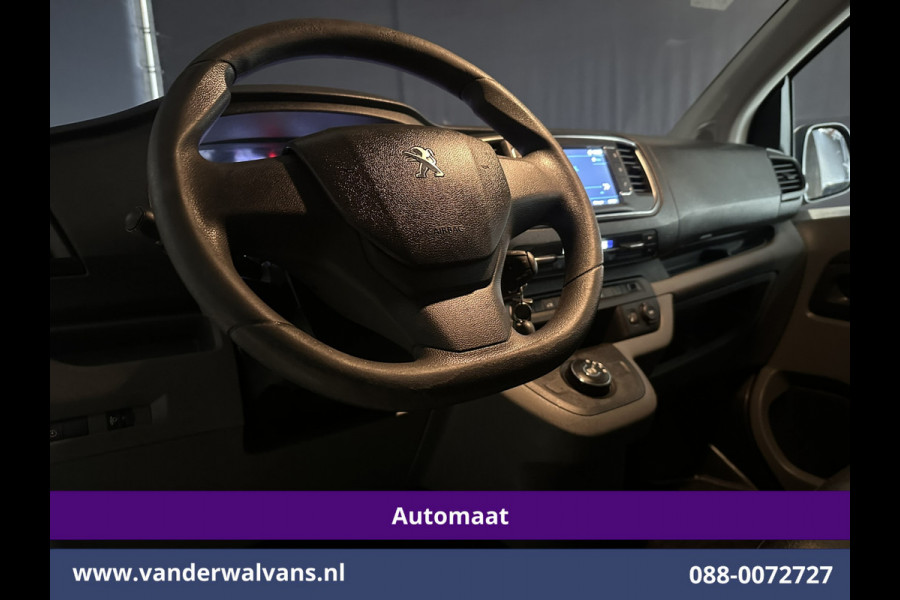 Peugeot Expert 1.6 BlueHDI Automaat L2H1 Euro6 Airco | 2x zijdeur | Trekhaak | Camera | Apple Carplay | Android Auto Cruisecontrol, Parkeersensoren, Stoelverwarming, Bijrijdersbank