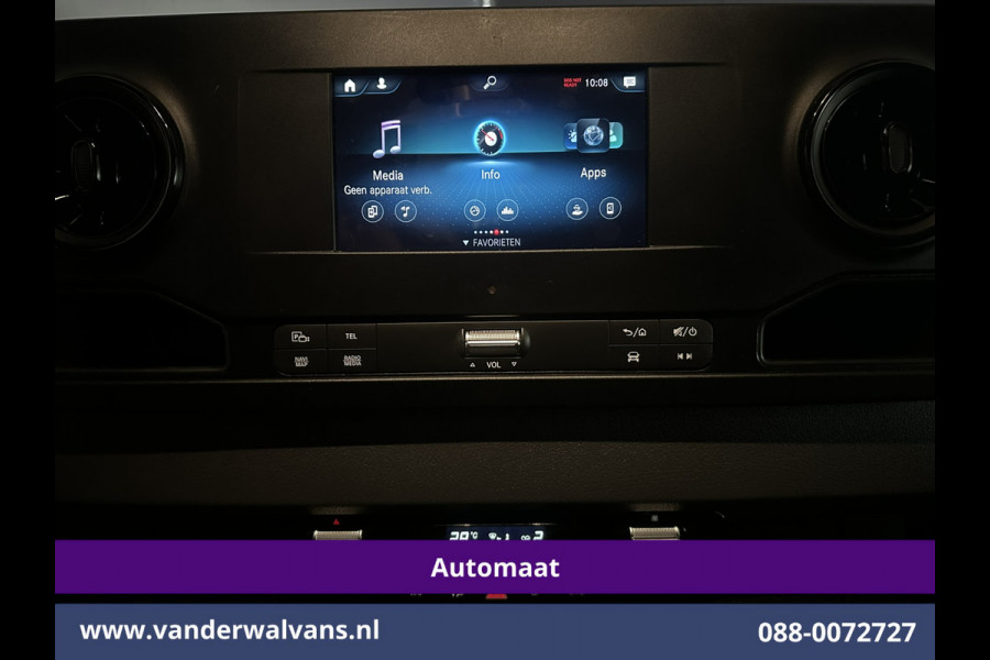 Mercedes-Benz Sprinter 317 CDI 170pk 9G-Tronic Automaat L2H2 Fabrieksgarantie Euro6 Airco | Camera | Navigatie Cruisecontrol, Parkeersensoren, Stoelverwarming, Bijrijdersbank