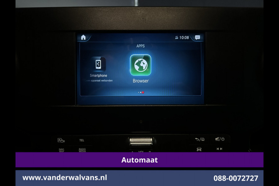 Mercedes-Benz Sprinter 317 CDI 170pk 9G-Tronic Automaat L2H2 Fabrieksgarantie Euro6 Airco | Camera | Navigatie Cruisecontrol, Parkeersensoren, Stoelverwarming, Bijrijdersbank