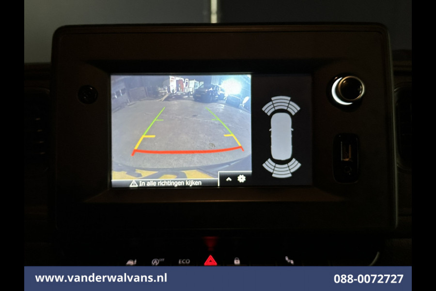 Opel Movano 2.3 CDTI 150pk L2H2 Euro6 Airco | Camera | Navigatie | Cruisecontrol | Parkeersensoren Bijrijdersbank, 2500kg trekvermogen