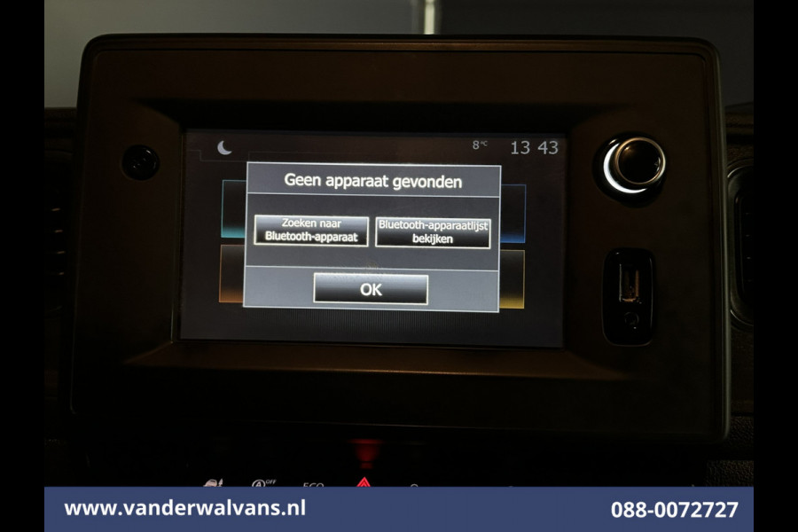 Opel Movano 2.3 CDTI 150pk L2H2 Euro6 Airco | Camera | Navigatie | Cruisecontrol | Parkeersensoren Bijrijdersbank, 2500kg trekvermogen
