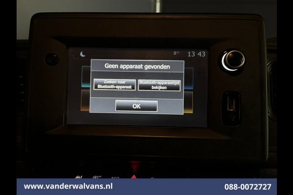 Opel Movano 2.3 CDTI 150pk L2H2 Euro6 Airco | Camera | Navigatie | Cruisecontrol | Parkeersensoren Bijrijdersbank, 2500kg trekvermogen