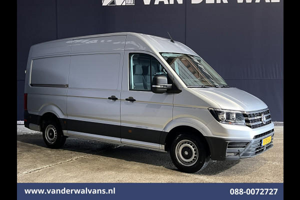 Volkswagen Crafter 2.0 TDI 141pk L3H3 L2H2 Euro6 Airco | Camera | Apple Carplay | Android Auto Parkeersensoren, Bijrijdersbank, 3000kg trekvermogen, zilver
