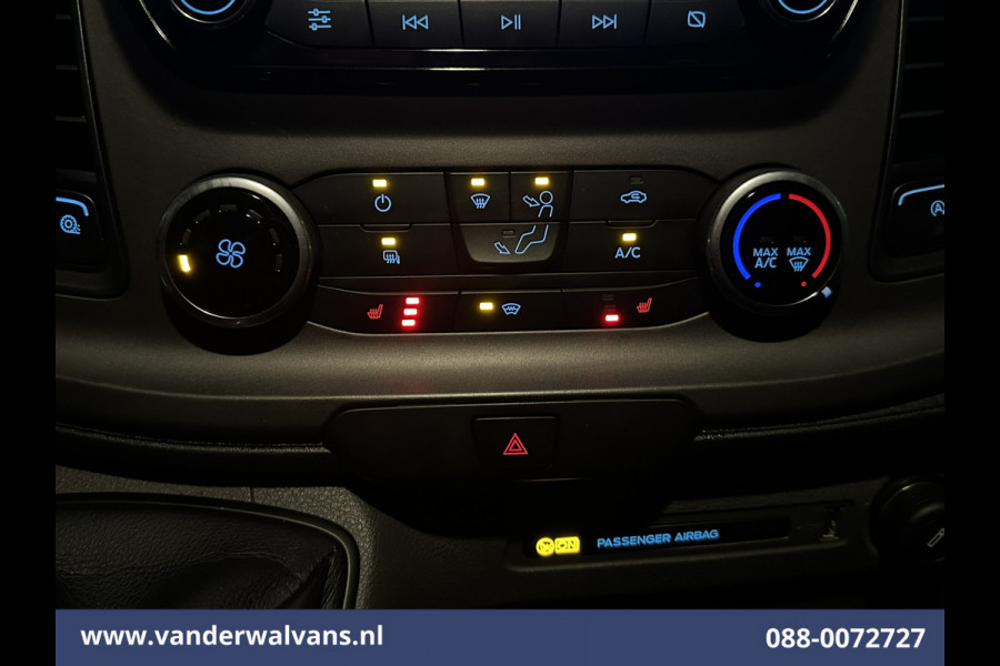Ford Transit 2.0 TDCI 131pk L3H2 Euro6 ** Airco | Navigatie | Camera | Cruisecontrol | Apple Carplay | Stoelverwarming Android Auto, Parkeersensoren, Verwarmde voorruit, Bijrijdersbank