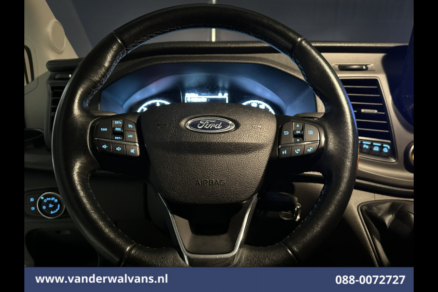 Ford Transit 2.0 TDCI 131pk L3H2 Euro6 ** Airco | Navigatie | Camera | Cruisecontrol | Apple Carplay | Stoelverwarming Android Auto, Parkeersensoren, Verwarmde voorruit, Bijrijdersbank