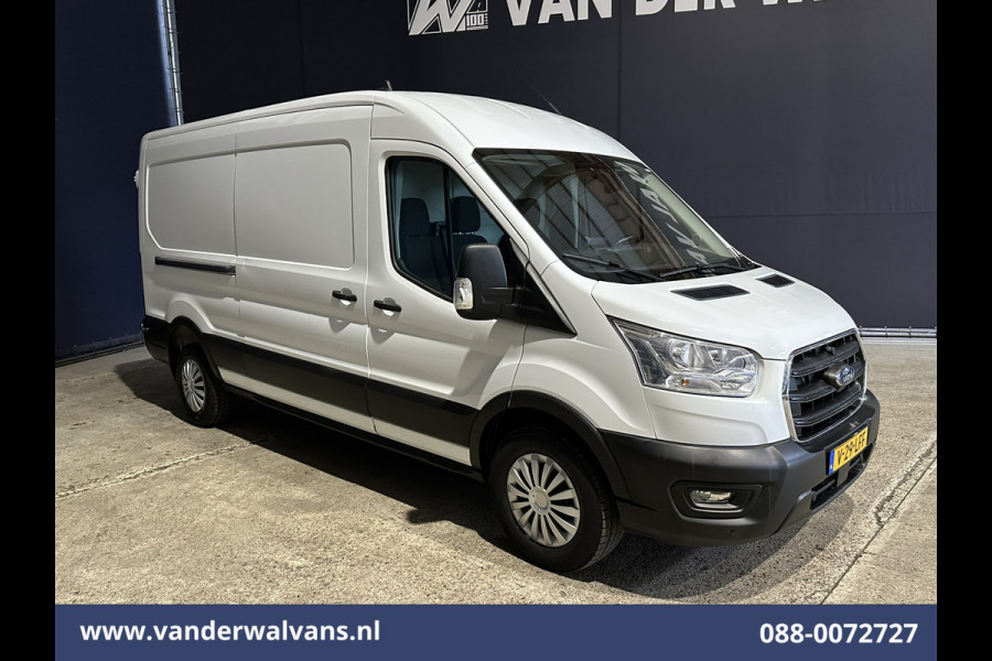 Ford Transit 2.0 TDCI 131pk L3H2 Euro6 ** Airco | Navigatie | Camera | Cruisecontrol | Apple Carplay | Stoelverwarming Android Auto, Parkeersensoren, Verwarmde voorruit, Bijrijdersbank