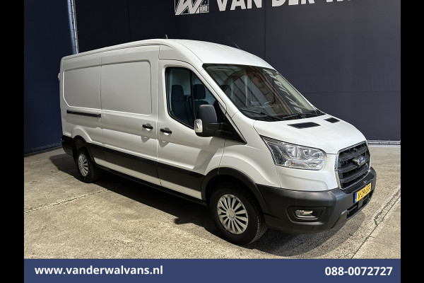 Ford Transit 2.0 TDCI 131pk L3H2 Euro6 ** Airco | Navigatie | Camera | Cruisecontrol | Apple Carplay | Stoelverwarming Android Auto, Parkeersensoren, Verwarmde voorruit, Bijrijdersbank