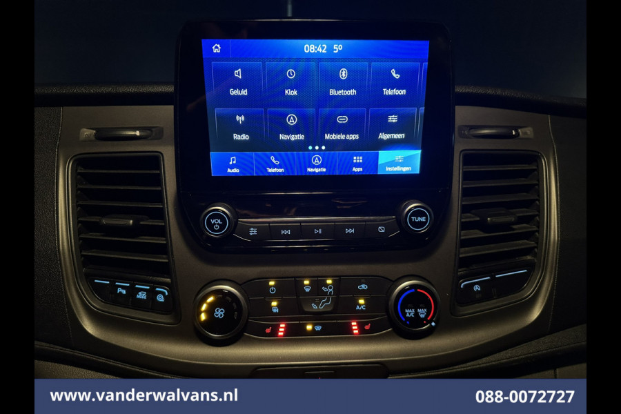 Ford Transit 2.0 TDCI 130pk L4H3 Jumbo Euro6 Airco | Camera | Navigatie | Apple Carplay | Cruisecontrol Android Auto, Parkeersensoren, Verwarmde voorruit, Stoelverwarming, Bijrijdersbank