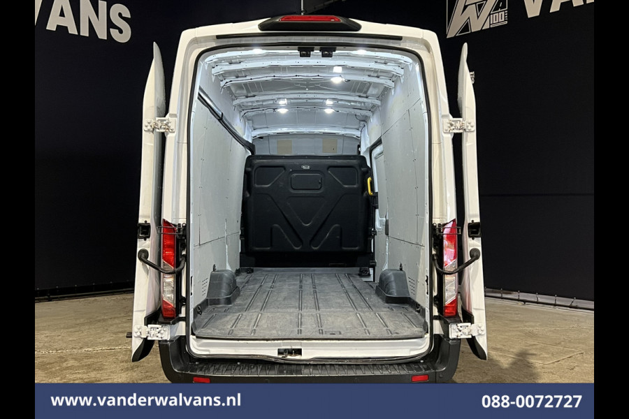 Ford Transit 2.0 TDCI 170pk L4H3 Jumbo Euro6 Airco | LED | Cruisecontrol | Parkeersensoren | Verwarmde voorruit Bijrijdersbank