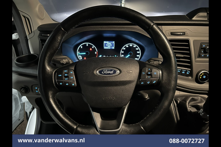 Ford Transit 2.0 TDCI 170pk L4H3 Jumbo Euro6 Airco | LED | Cruisecontrol | Parkeersensoren | Verwarmde voorruit Bijrijdersbank