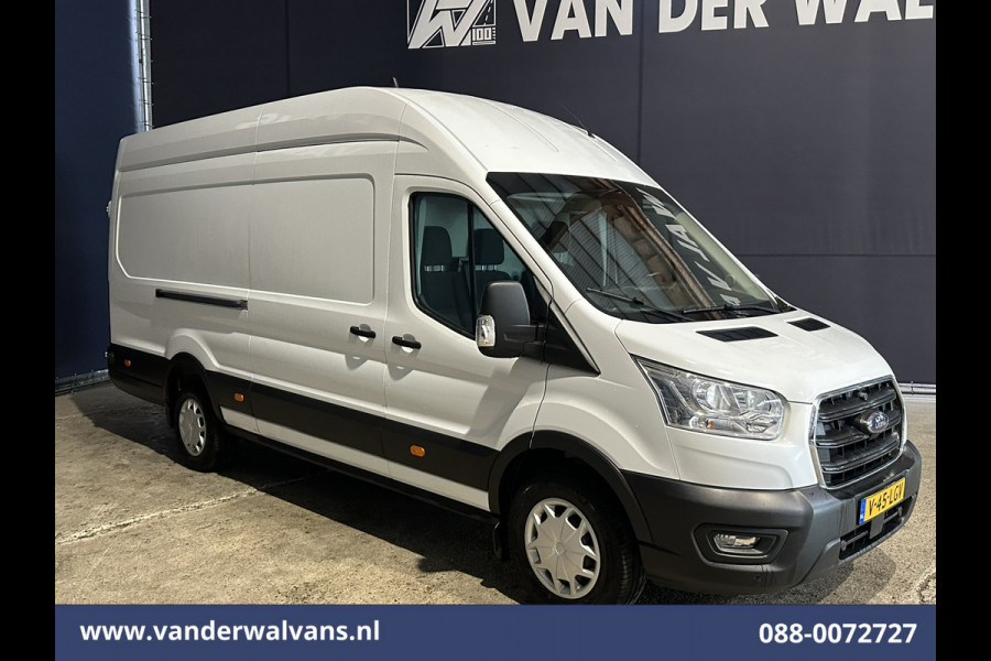 Ford Transit 2.0 TDCI 170pk L4H3 Jumbo Euro6 Airco | LED | Cruisecontrol | Parkeersensoren | Verwarmde voorruit Bijrijdersbank