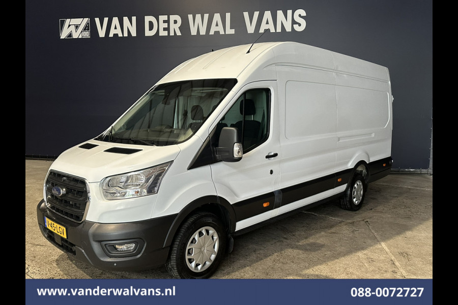 Ford Transit 2.0 TDCI 170pk L4H3 Jumbo Euro6 Airco | LED | Cruisecontrol | Parkeersensoren | Verwarmde voorruit Bijrijdersbank