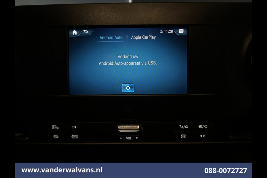 Mercedes-Benz Sprinter 317 CDI 170pk L3H2 Euro6 Airco | Apple Carplay | 360 Graden Camera | Navigatie Android Auto, Cruisecontrol, Chauffeursstoel, Parkeersensoren, Stoelverwarming, Bijrijdersbank