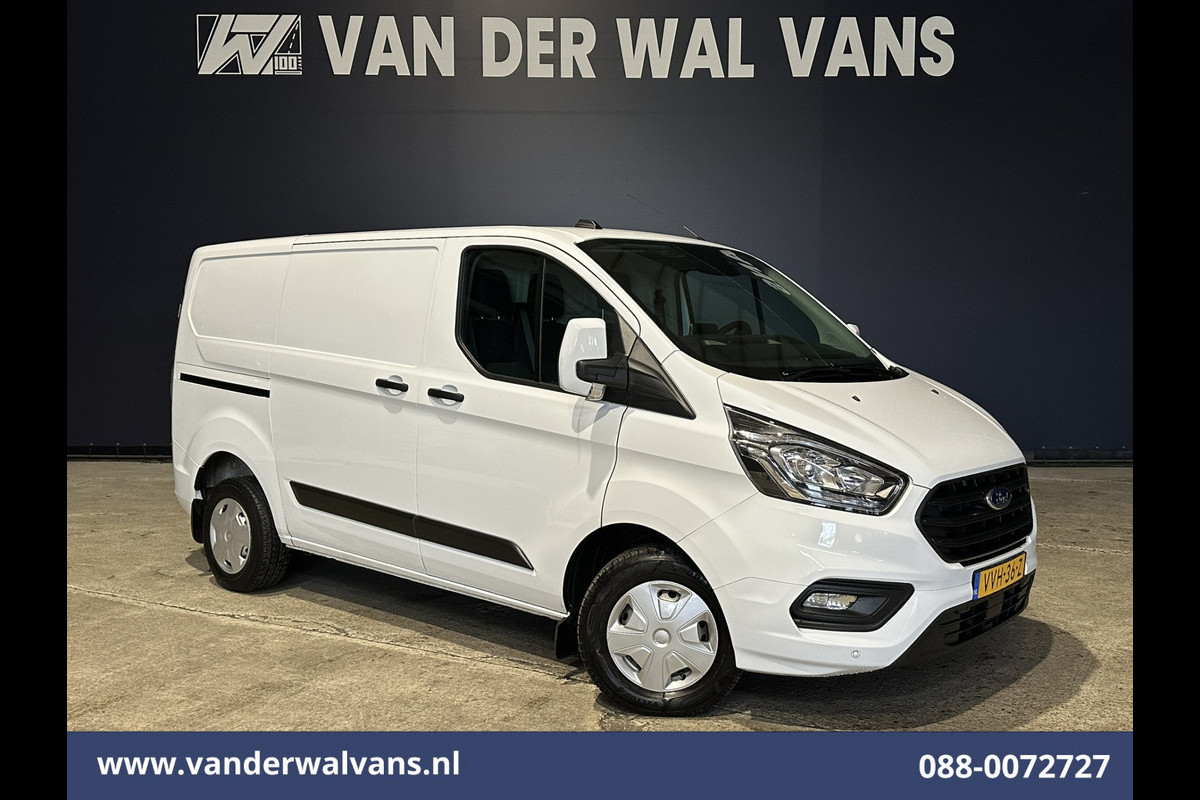 Ford Transit Custom 2.0 TDCI L1H1 Euro6 Airco | Navigatie | Camera | LED | Cruisecontrol Stoelverwarming Parkeersensoren, Verwarmde voorruit, Bijrijdersbank, 2500kg trekvermogen