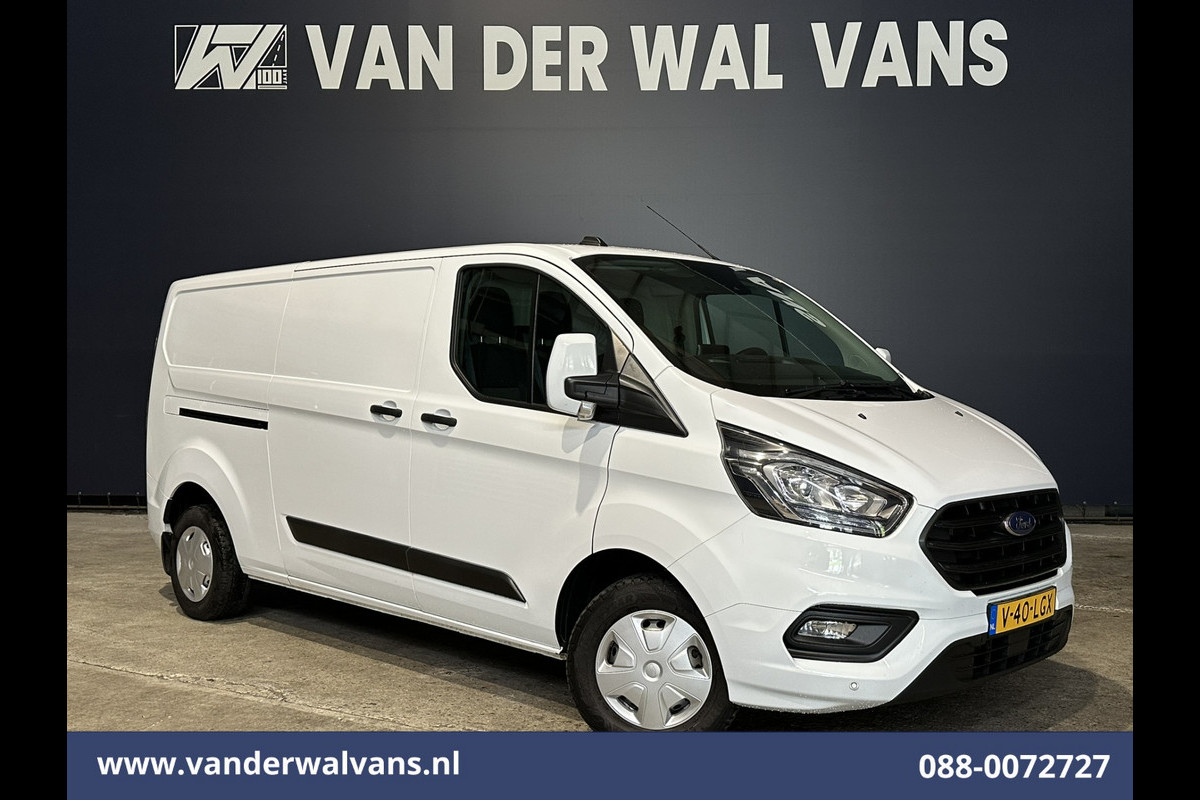 Ford Transit Custom 2.0 TDCI L2H1 Euro6 Airco | Camera | Navigatie | LED | Cruisecontrol | Stoelverwarming Apple Carplay, Android Auto, Verwarmde voorruit,  2800kg trekvermogen, parkeersensoren, Bijrijdersbank