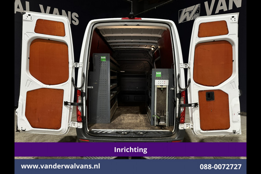 Mercedes-Benz Sprinter 516 CDI 163pk 3500kg Trekhaak L2H2 Dubbel Lucht Inrichting Euro6 Airco | Camera | Apple Carplay Cruisecontrol, Android Auto, Parkeersensoren
