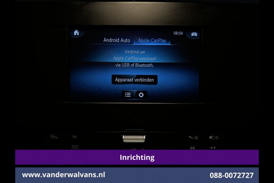 Mercedes-Benz Sprinter 516 CDI 163pk 3500kg Trekhaak L2H2 Dubbel Lucht Inrichting Euro6 Airco | Camera | Apple Carplay Cruisecontrol, Android Auto, Parkeersensoren