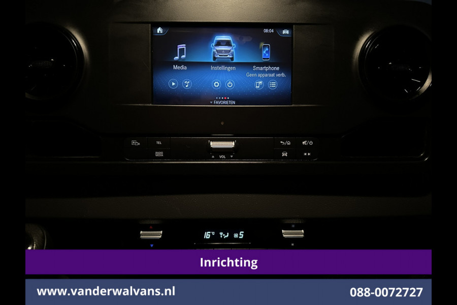Mercedes-Benz Sprinter 516 CDI 163pk 3500kg Trekhaak L2H2 Dubbel Lucht Inrichting Euro6 Airco | Camera | Apple Carplay Cruisecontrol, Android Auto, Parkeersensoren
