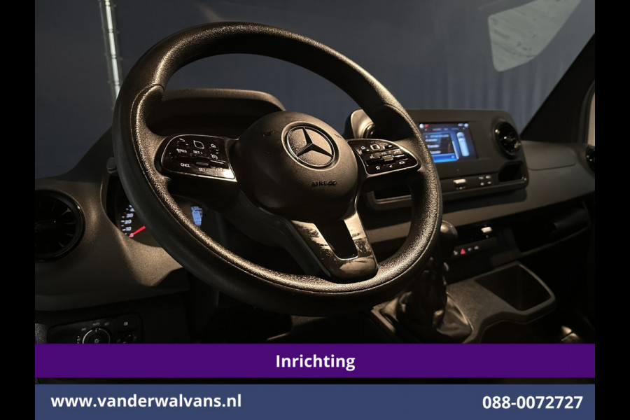 Mercedes-Benz Sprinter 516 CDI 163pk 3500kg Trekhaak L2H2 Dubbel Lucht Inrichting Euro6 Airco | Camera | Apple Carplay Cruisecontrol, Android Auto, Parkeersensoren