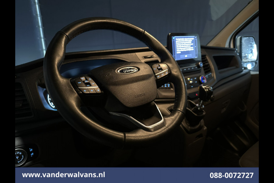 Ford Transit Custom 2.0 TDCI L1H1 Euro6 Airco | Camera | LED | Android Auto | Cruisecontrol | Verwarmde voorruit Parkeersensoren, Bijrijdersbank, 2500kg trekvermogen