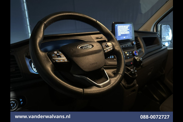 Ford Transit Custom 2.0 TDCI L1H1 Euro6 Airco | Camera | LED | Android Auto | Cruisecontrol | Verwarmde voorruit Parkeersensoren, Bijrijdersbank, 2500kg trekvermogen