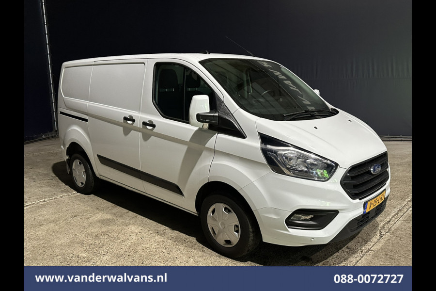 Ford Transit Custom 2.0 TDCI L1H1 Euro6 Airco | Camera | LED | Android Auto | Cruisecontrol | Verwarmde voorruit Parkeersensoren, Bijrijdersbank, 2500kg trekvermogen