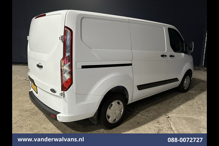Ford Transit Custom 2.0 TDCI L1H1 Euro6 Airco | Camera | LED | Android Auto | Cruisecontrol | Verwarmde voorruit Parkeersensoren, Bijrijdersbank, 2500kg trekvermogen