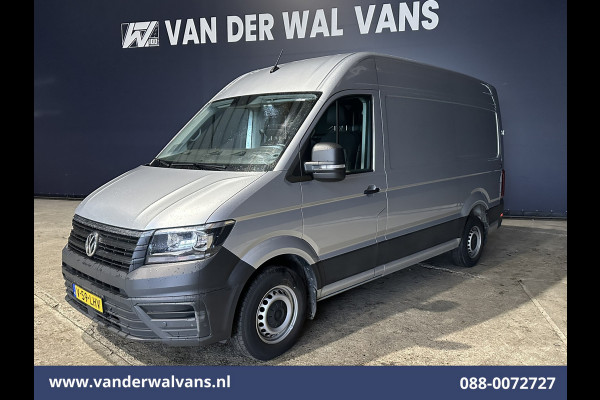 Volkswagen Crafter 2.0 TDI 141pk L3H3 L2H2 Euro6 Airco | Camera | Apple Carplay | Cruisecontrol | Chauffeursstoel Parkeersensoren, Bijrijdersbank, 3000kg trekvermogen,  Android Auto, zilver