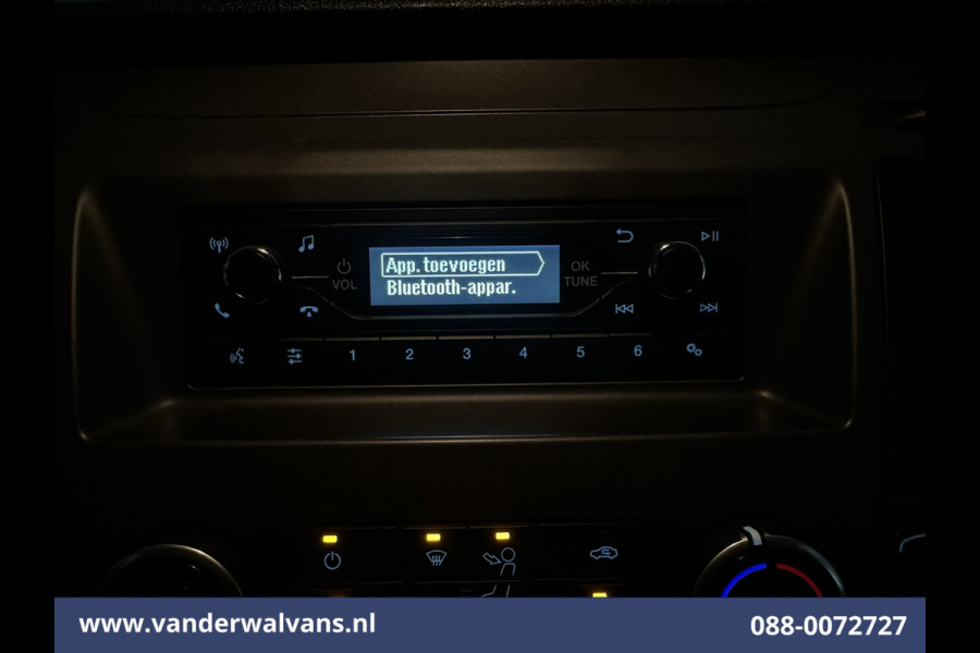 Ford Transit Custom 2.0 TDCI 130pk L2H1 Euro6 Airco | LED | Cruisecontrol | Verwarmde voorruit | Parkeersensoren Bijrijdersbank, 2800kg trekvermogen